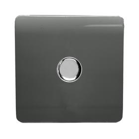 Charcoal Wiring Accessories Trendi Decorative Screwless